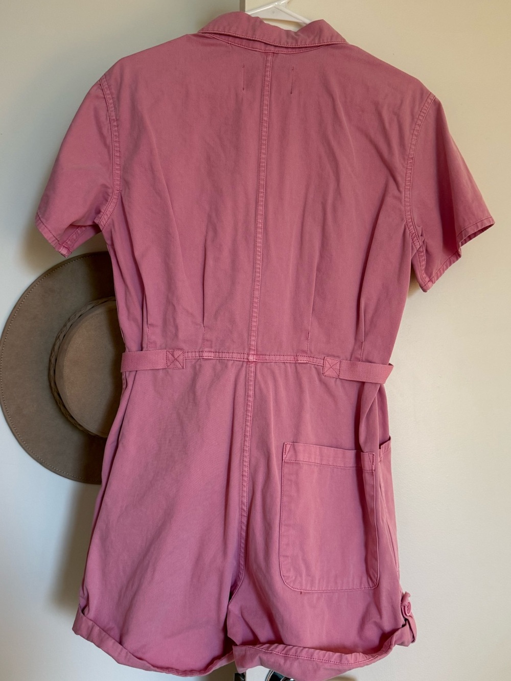 Pistola 100% Cotton Denim Romper View 5